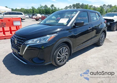 2022 Nissan Kicks S Xtronic Cvt from USA, damaged, VIN 3N1CP5BV6NL483876